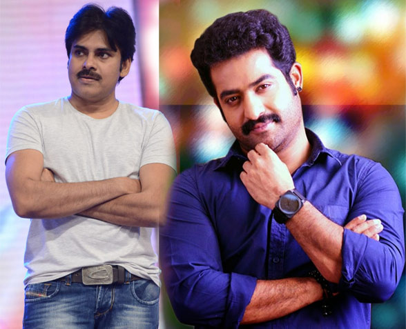 pawan kalyan,jr ntr,kalyan ram,director babi,katamarayudu movie,music director anirudh,film director trivikram,trivikram pawan kalyan combination movie in music director anirudh  పవన్‌ కంటే ఒకడుగు ముందుకేసిన ఎన్టీఆర్‌..! 